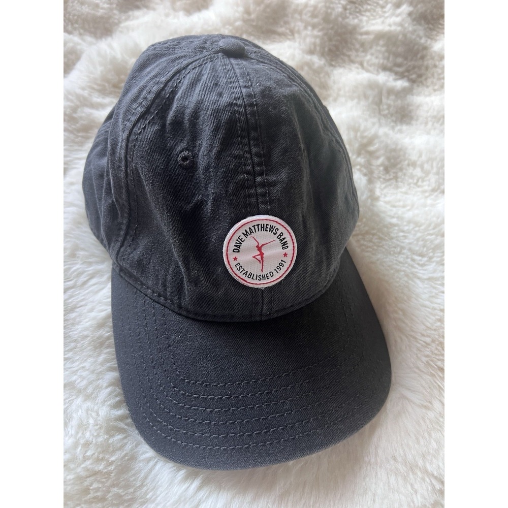 Dave Matthews Band Fire Dancer Patch Strapback Hat DMB Cap Navy